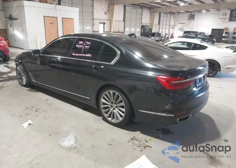2016 BMW 750I xDrive from USA, damaged, VIN WBA7F2C56GG415712